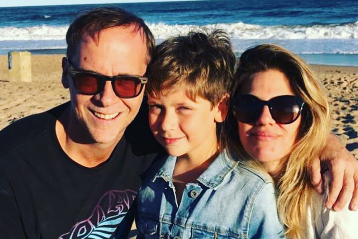 Matías Martin y Natalia Graciano junto a su hijo menor, Alejo, que actualmente tiene 15 años (Foto: Instagram @natigraciano)