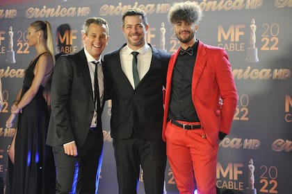 Matías “Matute” Bertolotti, José Bianco y Fernando Molinero