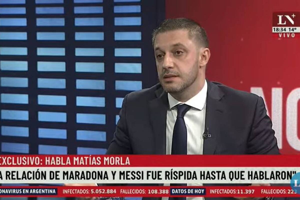 Matías Morla dialogó con Eduardo Feinamnn y habló sobre la relación que existía entre Diego Maradona y Lionel Messi