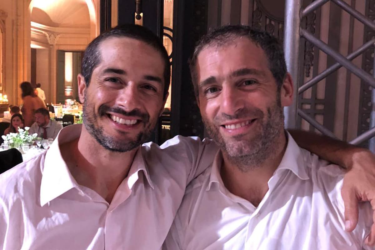 Matías Newton, con Martín Aramburú: "Nos conmueve la cantidad de personas que reaccionó, pero no nos sorprende, porque sabemos lo que generaba Fede"