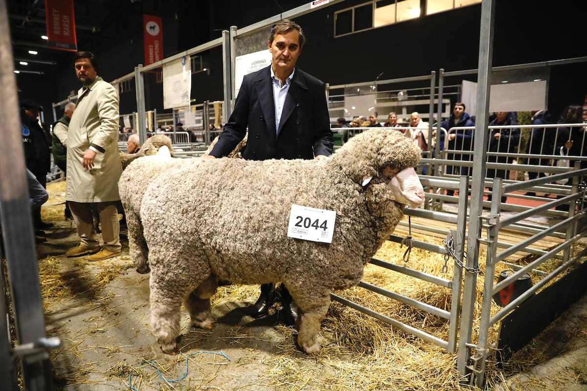 Matías Pérez Garderes, quien viajó desde Alpachiri, en el sur de La Pampa