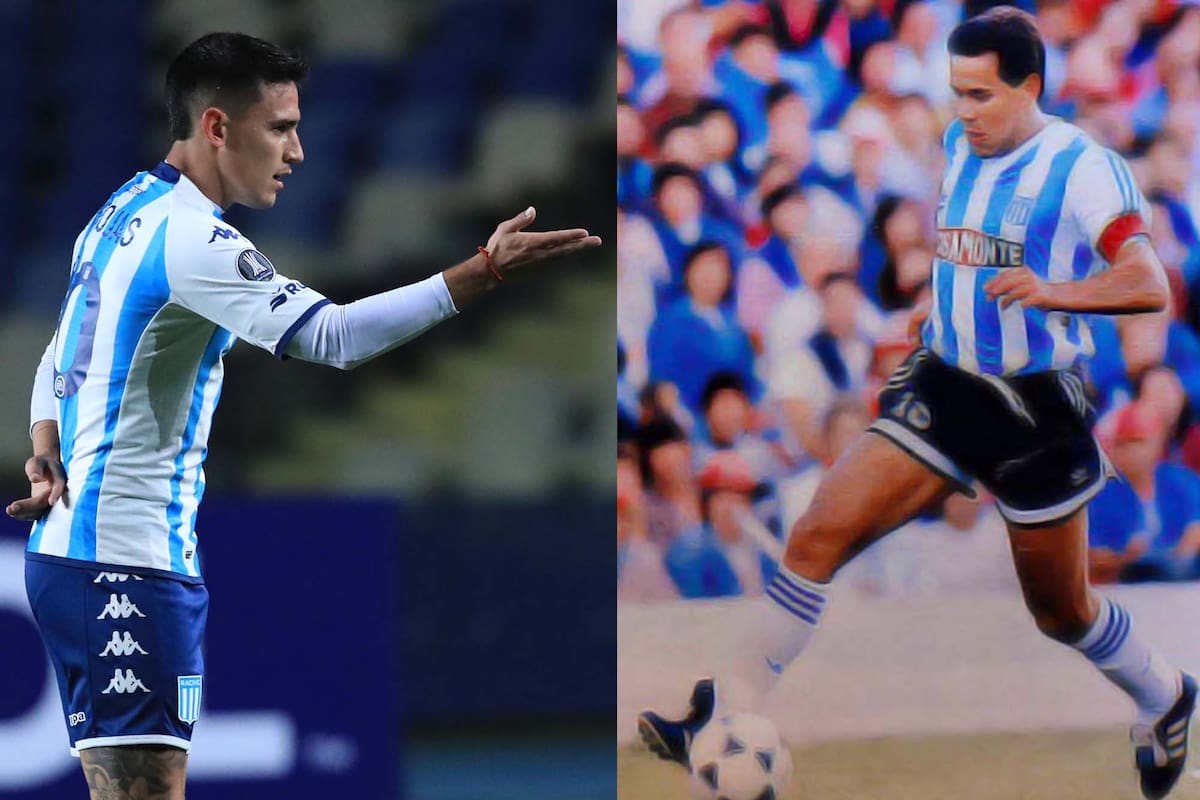 Matías Rojas, la figura de Racing y del torneo argentino en lo que va del 2023; Rubén Paz, una referencia histórica en la Academia, el 10 más elegante y decisivo