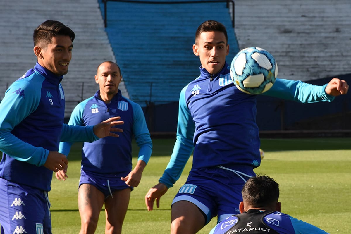 Matías Rojas, una de las figuras de Racing, mira fútbol pero también admira a otros deportistas, como Rafael Nadal y LeBron James