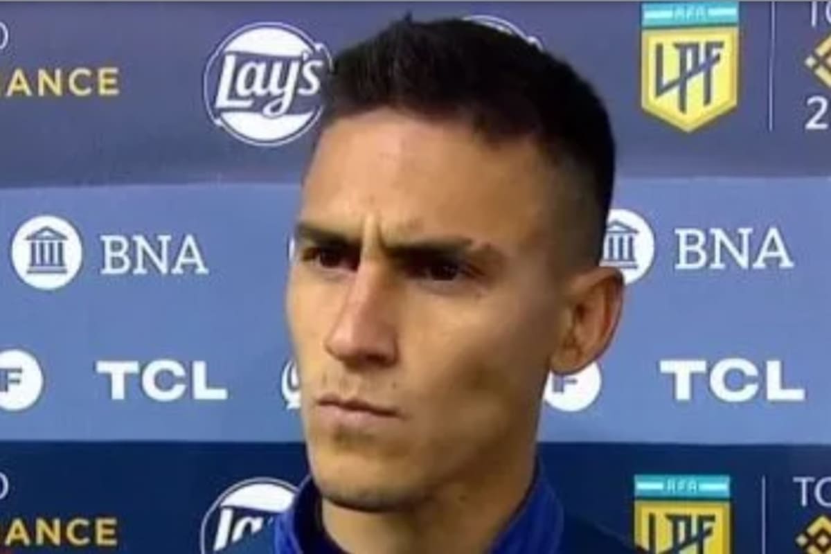 Matías Rojas y una frase que causó sorpresa después de Lanús-Racing