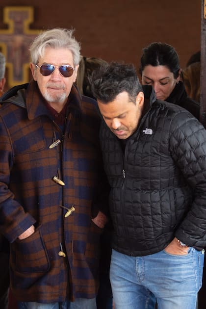 Matías Santoianni (acá junto a Germán Kraus) escribió en sus redes sociales: “Quiero agradecerte por dejarme ser parte de tu vida (…), por dejarme acompañarte tomando tu mano, por ser sereno en la tormenta y por enseñarme que el dolor enseña”