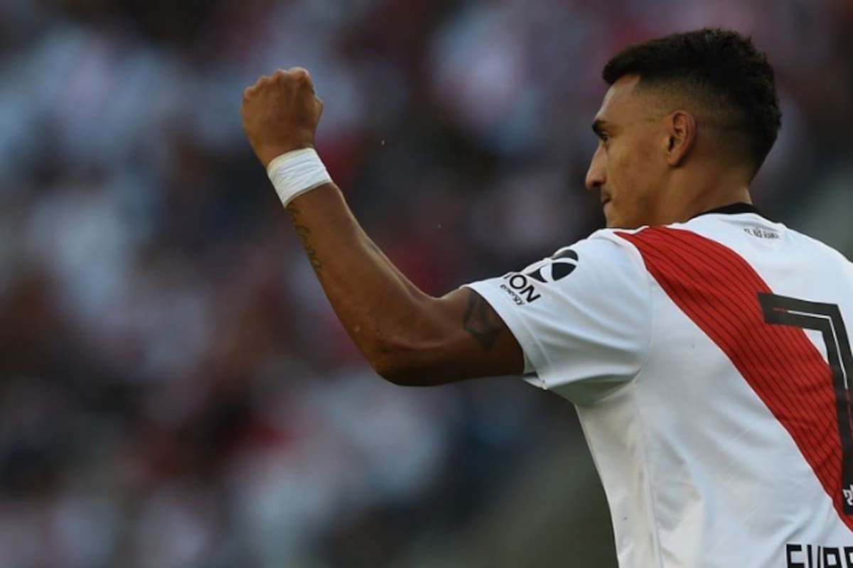 Matías Suárez vistió la camiseta de River entre 2018 y 2024