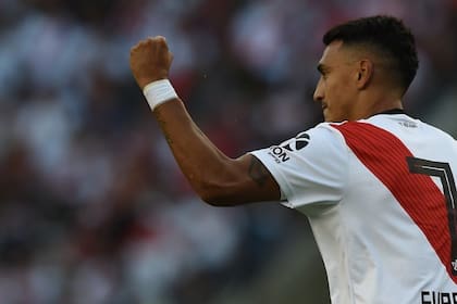 Matías Suárez vistió la camiseta de River entre 2018 y 2024