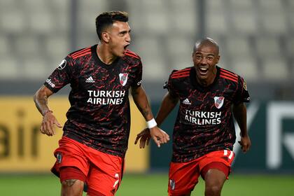 Matías Suárez y Nicolás de la Cruz, posibles titulares de River ante Atlético Tucumán