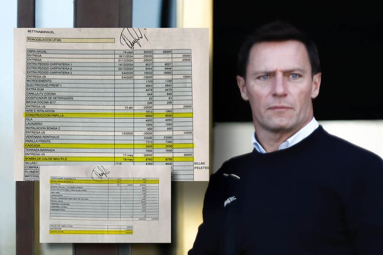 Matías Tabar y la lista de las refacciones de Adorni que presentó en la Justicia