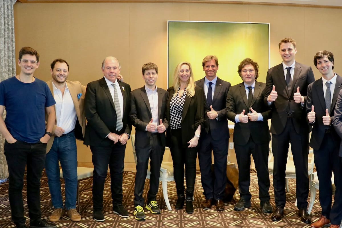 Matías Travizano (izquierda), exCEO de GranData, fue el nexo entre Javier Milei y Silicon Valley