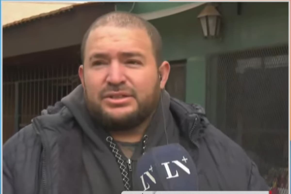 Matías, vecino de Moreno y amigo del padre del femicida