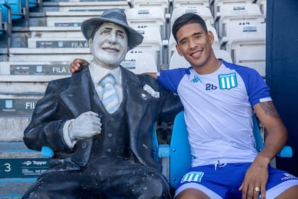 Matías Zaracho, flamante campeón con Racing