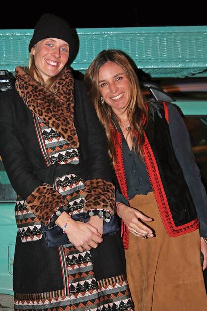 Matilde Borromeo y Scilla Ruffo di Calabria.