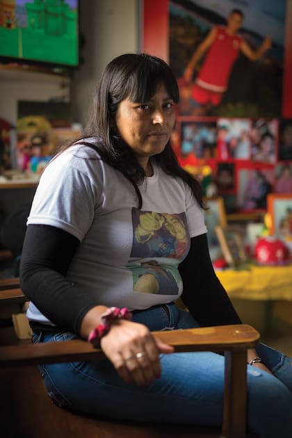 Matilde, madre de Elías Soto. "Lo sacaron inconsciente y lo tiraron en la cocina", cuenta