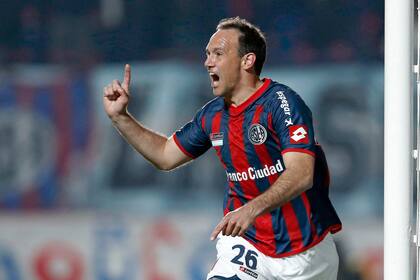 Matos, en su etapa en San Lorenzo