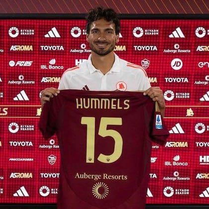 Mats Hummels firmó contrato con la Roma y se convirtió en su nuevo club