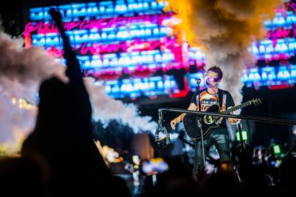 Matt Bellamy en el Hipódromo de Palermo