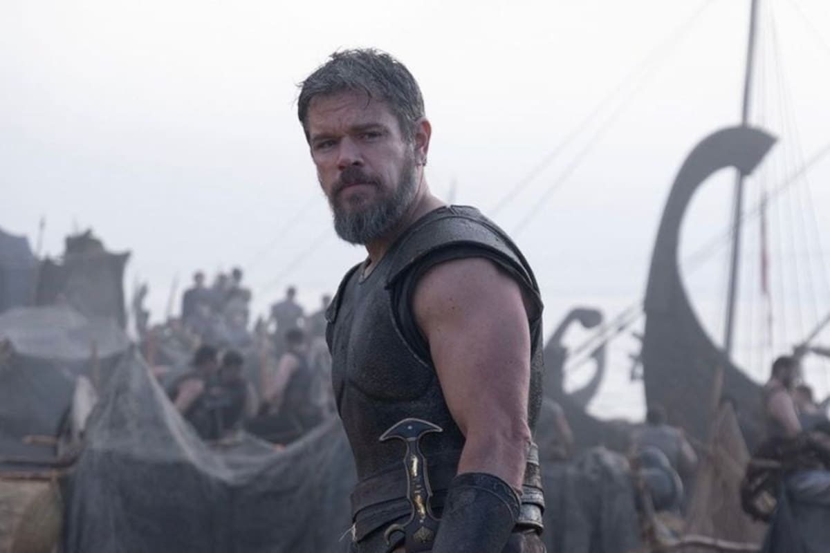 Matt Damon en la película de Christopher Nolan La Odisea