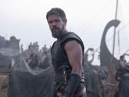 Matt Damon en la piel de Odiseo, en la película de Christopher Nolan