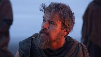 Matt Damon, en una escena de La Odisea