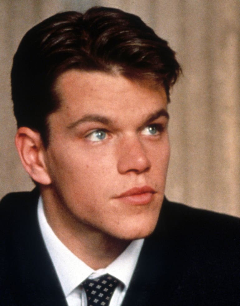 Matt Damon, en una escena del film El poder de la justicia (1997)