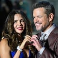 De la lluvia de corazones de Matt Damon y Luciana Barroso en Corea al look Matrix de Charlize Theron