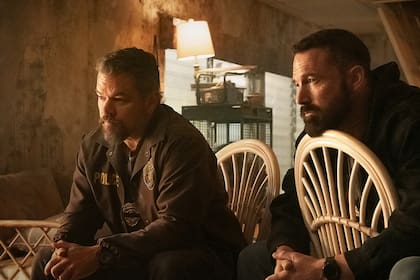 Matt Damon y Ben Affleck en El botín