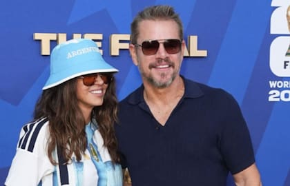 Matt Damon y su esposa, la argentina Luciana Barroso, fueron a alentar a la Argentina en la final del Mundial 2026