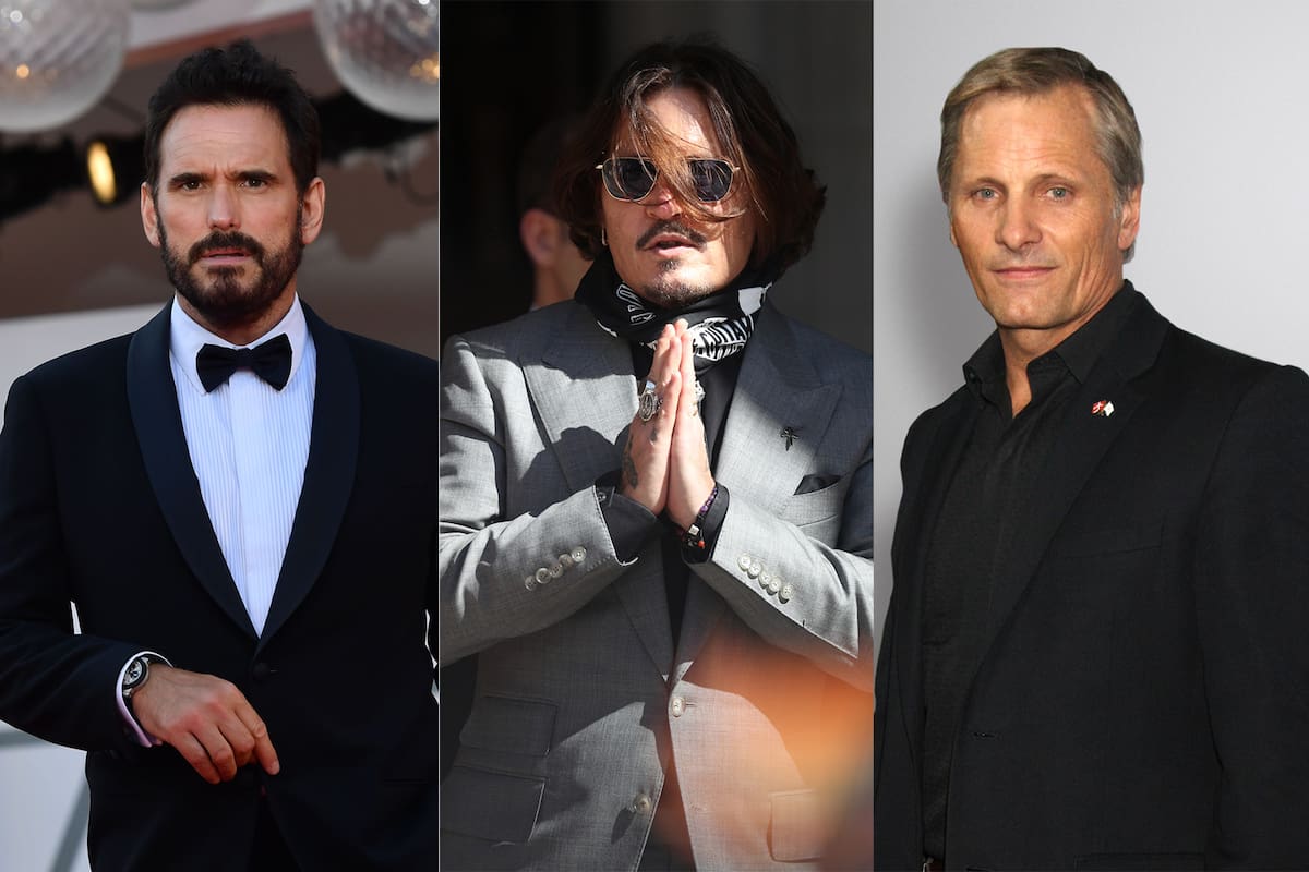 Matt Dillon, Johnny Depp y Viggo Mortensen