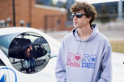 Matt Wurnig es el creador de la serie online llamada “50 citas 50 estados” en donde tiene encuentros con personas de diferentes estados (Canva)