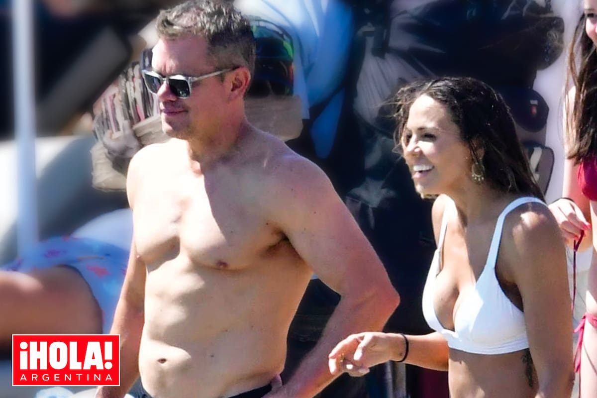 Matt y Luciana se conocieron en Miami en 2003, cuando la estrella de Hollywood entró a tomar algo al bar en el que la argentina trabajaba de mesera,