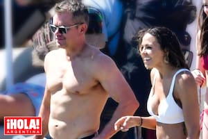 Matt y Luciana se conocieron en Miami en 2003, cuando la estrella de Hollywood entró a tomar algo al bar en el que la argentina trabajaba de mesera,