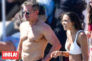 Junto a su mujer argentina y sus hijas disfruta de unas soñadas vacaciones en Mykonos