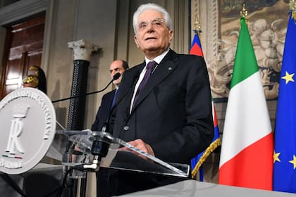Mattarella fue reelecto para otro mandato como presidente de Italia