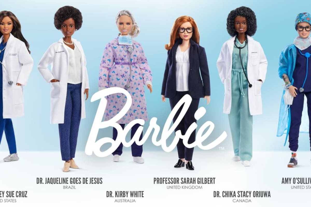 Mattel creó seis muñecas inspiradas en mujeres que se desempeñan en ciencia, tecnología, ingeniería y matemáticas