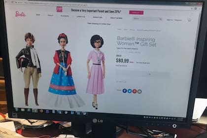 Mattel sacó en marzo una colección de 17 muñecas Barbie de "mujeres que inspiran".
