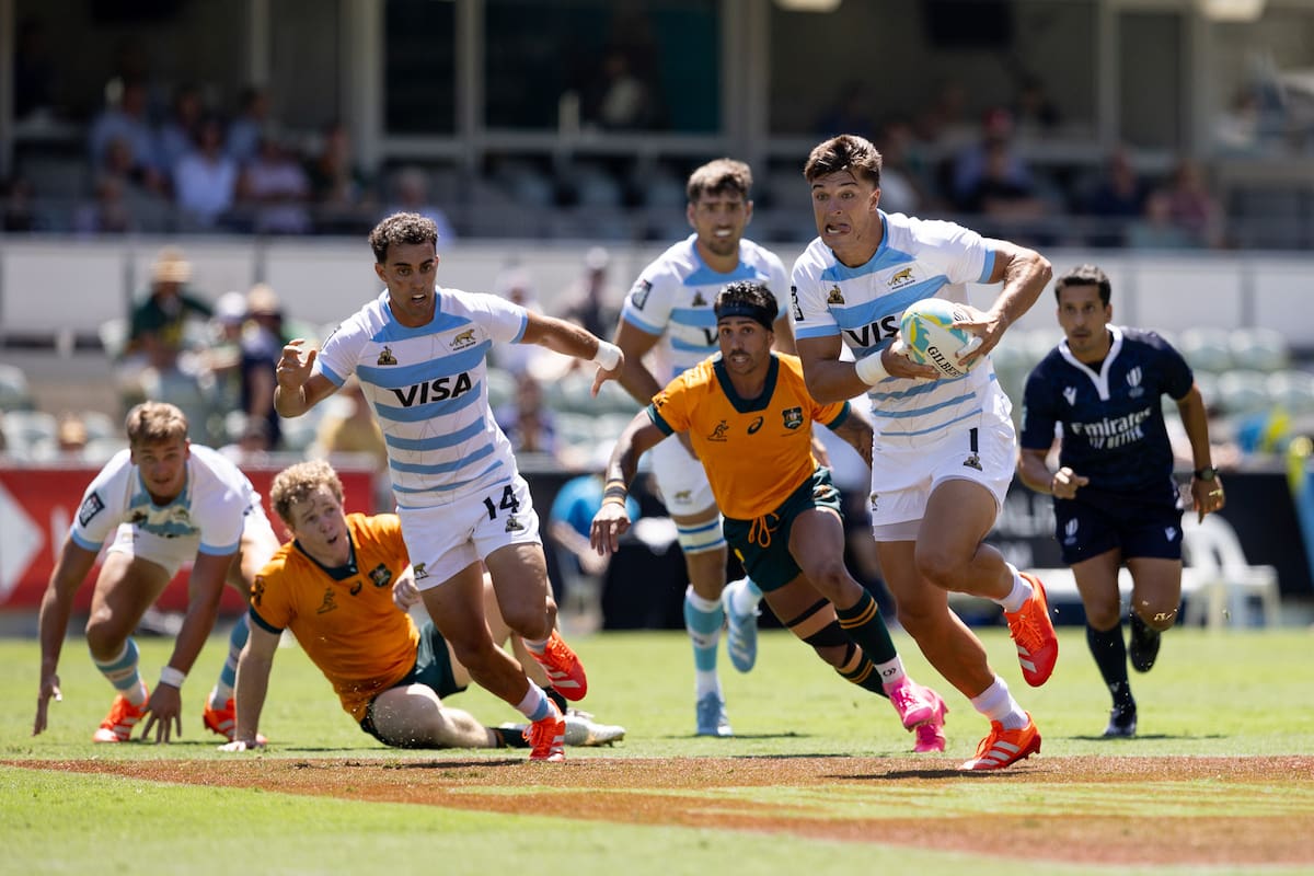 Matteo Graziano encabeza el ataque de los Pumas ante Australia en el Seven de Perth