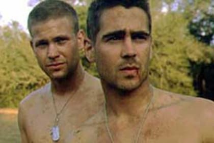 Matthew Davis y Colin Farrell en el drama bélico Tigerland