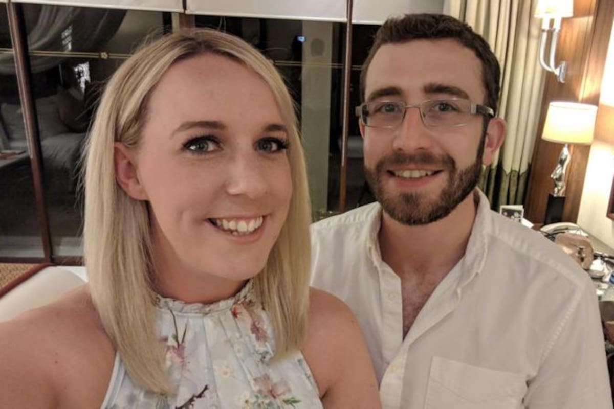 Matthew, el esposo de Hayley Smith, fue diagnosticado con un glioblastoma en fase 4 en julio de 2016 a los 28 años.