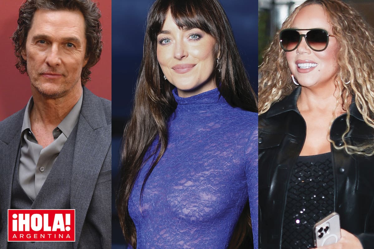 Matthew McConaughey, Dakota Johnson y Mariah Carey