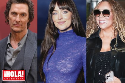 Matthew McConaughey, Dakota Johnson y Mariah Carey