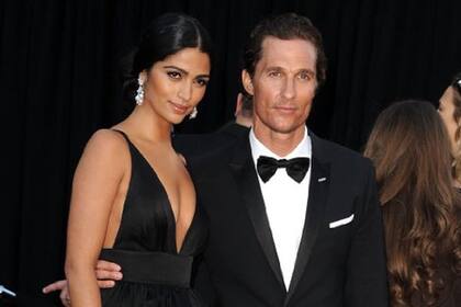 Matthew McConaughey y Camila Alves son una de las parejas más bellas de Hollywood