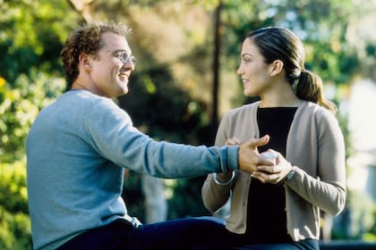 Matthew McConaughey y Jennifer Lopez en una escena de Experta en bodas