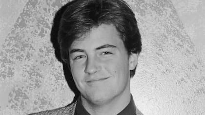 Matthew Perry en Nueva York, en 1988