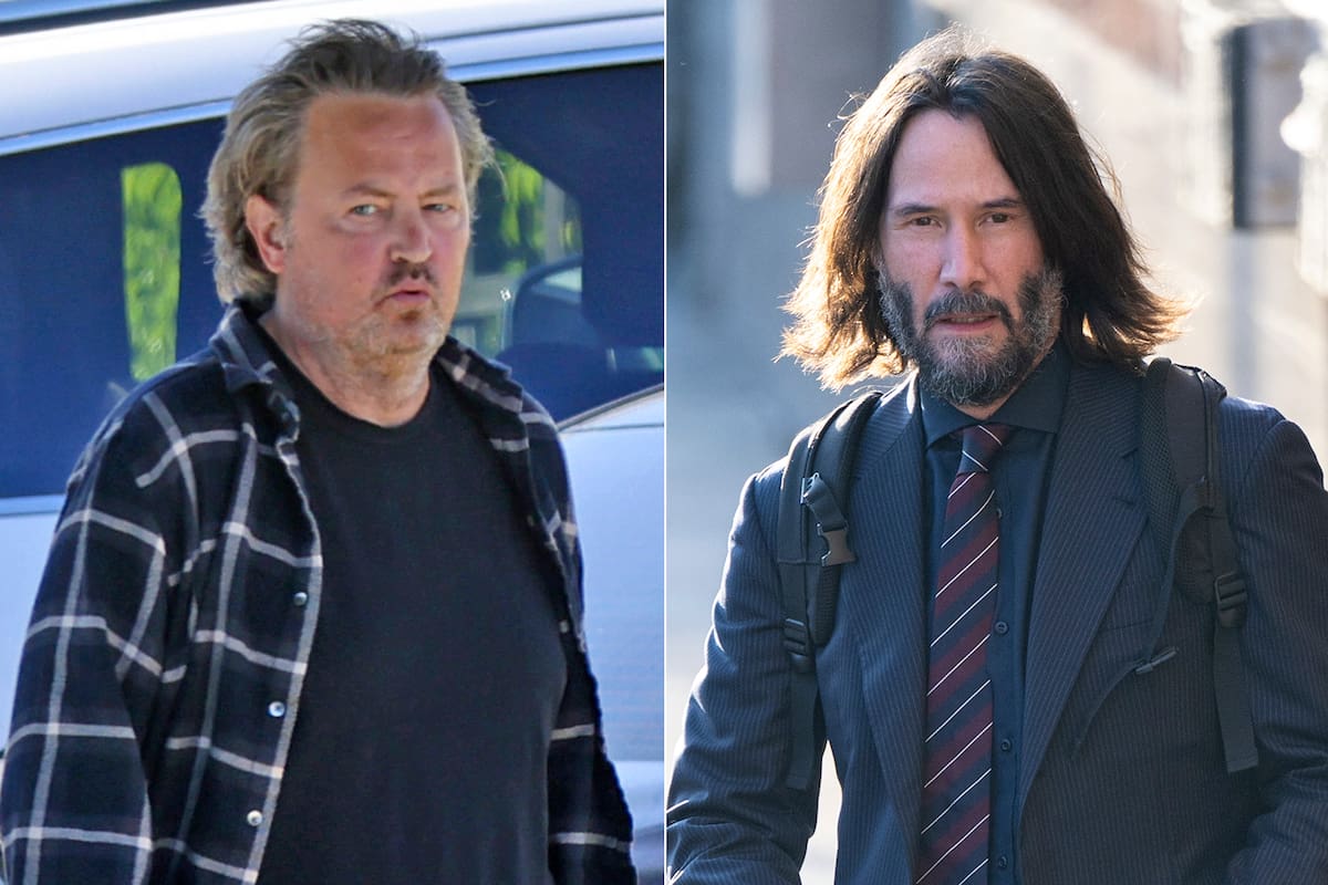 Matthew Perry y Keanu Reeves, ¿enfrentados?