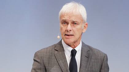 Matthias Müller, presidente ejecutivo de Volkswagen.