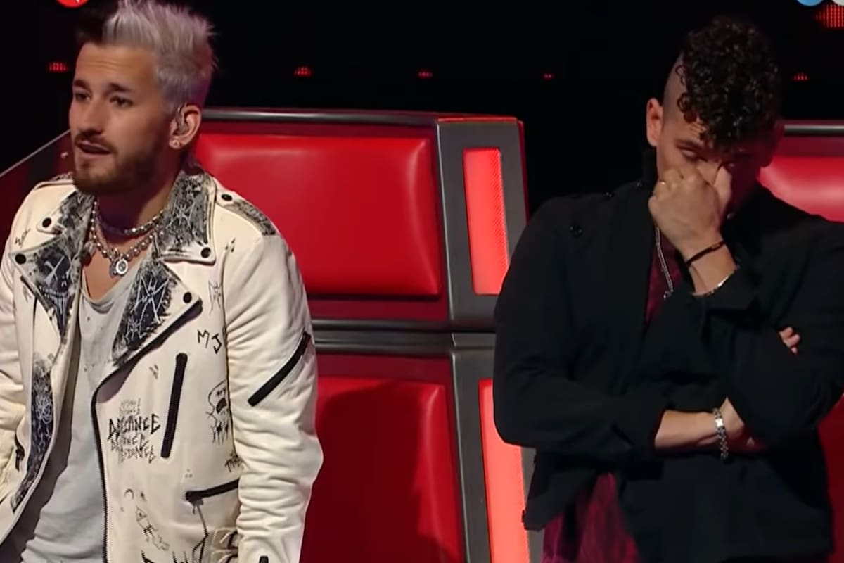 Mau y Ricky quedaron conmovidos luego de eliminar a un participante de La Voz