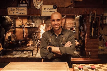 Mauricio Ballato participó del Campeonato Federal del Asado 2022 Foto/Instagram: @mauricioballato