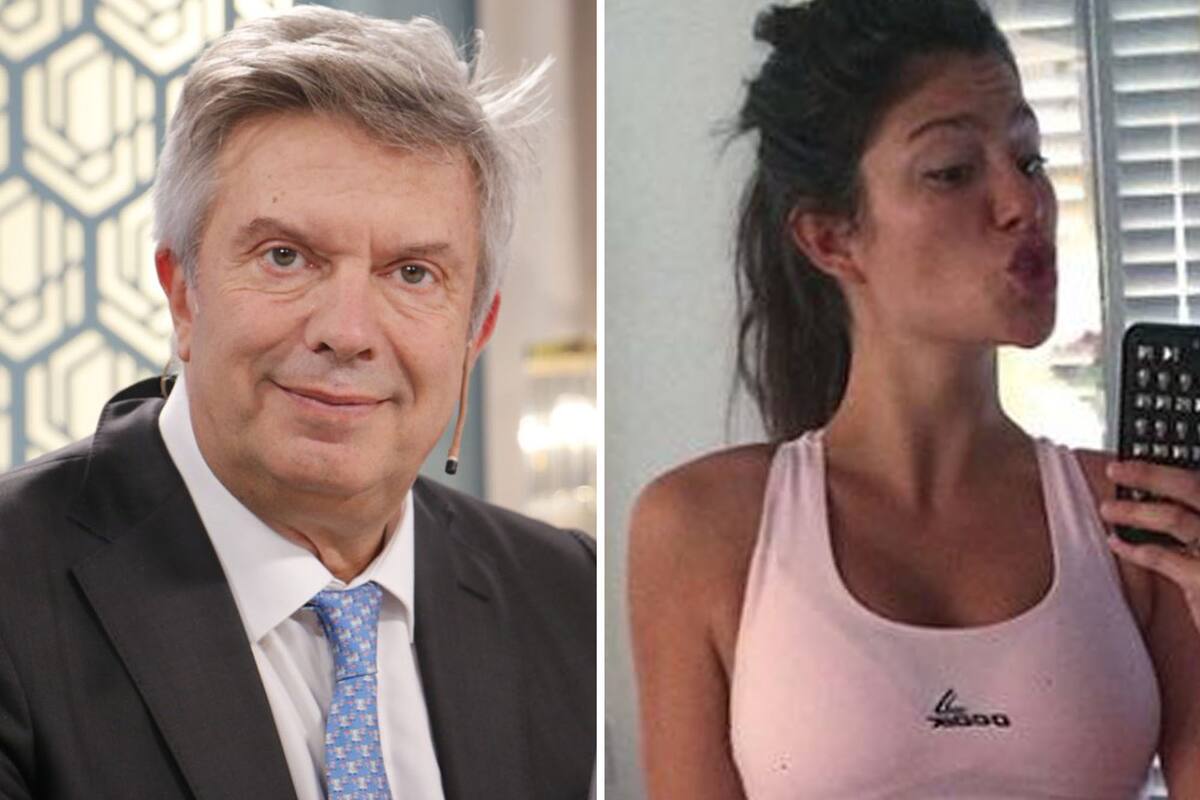 Mauricio D'Alessandro y su clienta, Stefanía Domínguez