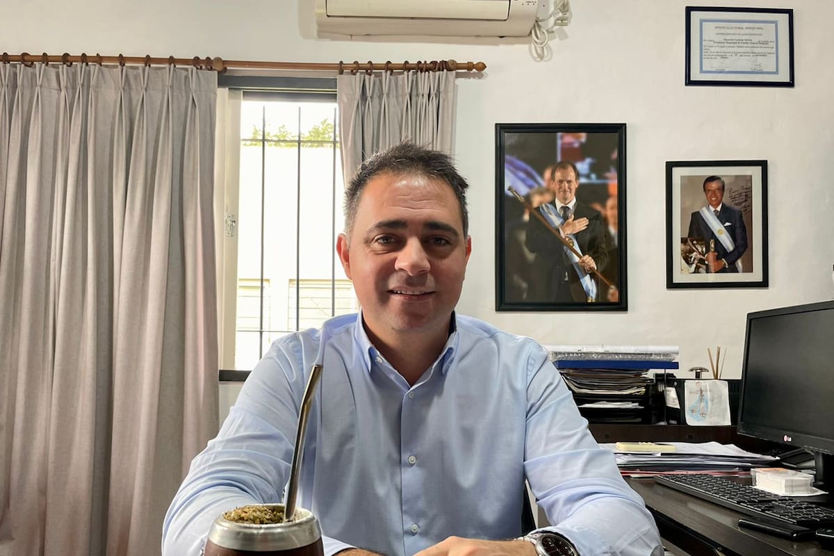 Mauricio Davico, intendente del Pueblo General Belgrano, en Entre Ríos